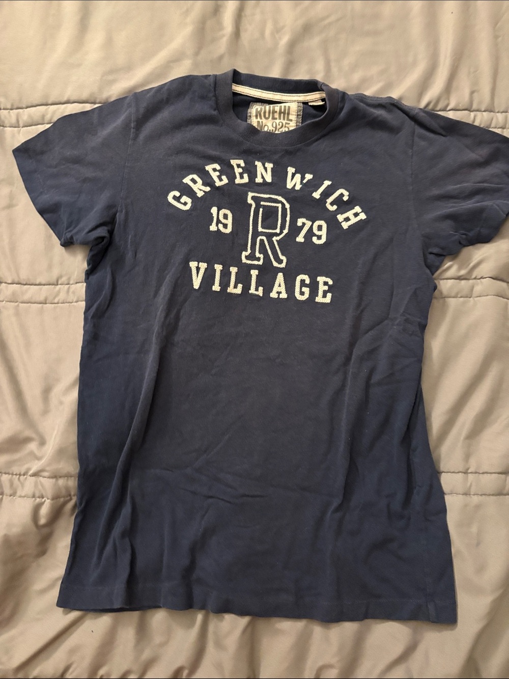 Ruehl No.925 Navy Greenwich Village Graphic Tee